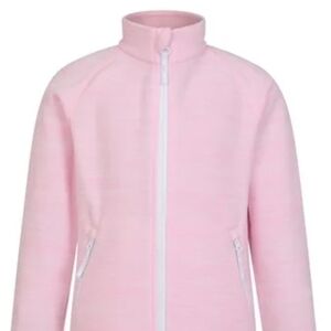 Mountain Warehouse Girl Kid Sz 11-12  Pink Fleece Jacket Fall Outdoor Layer